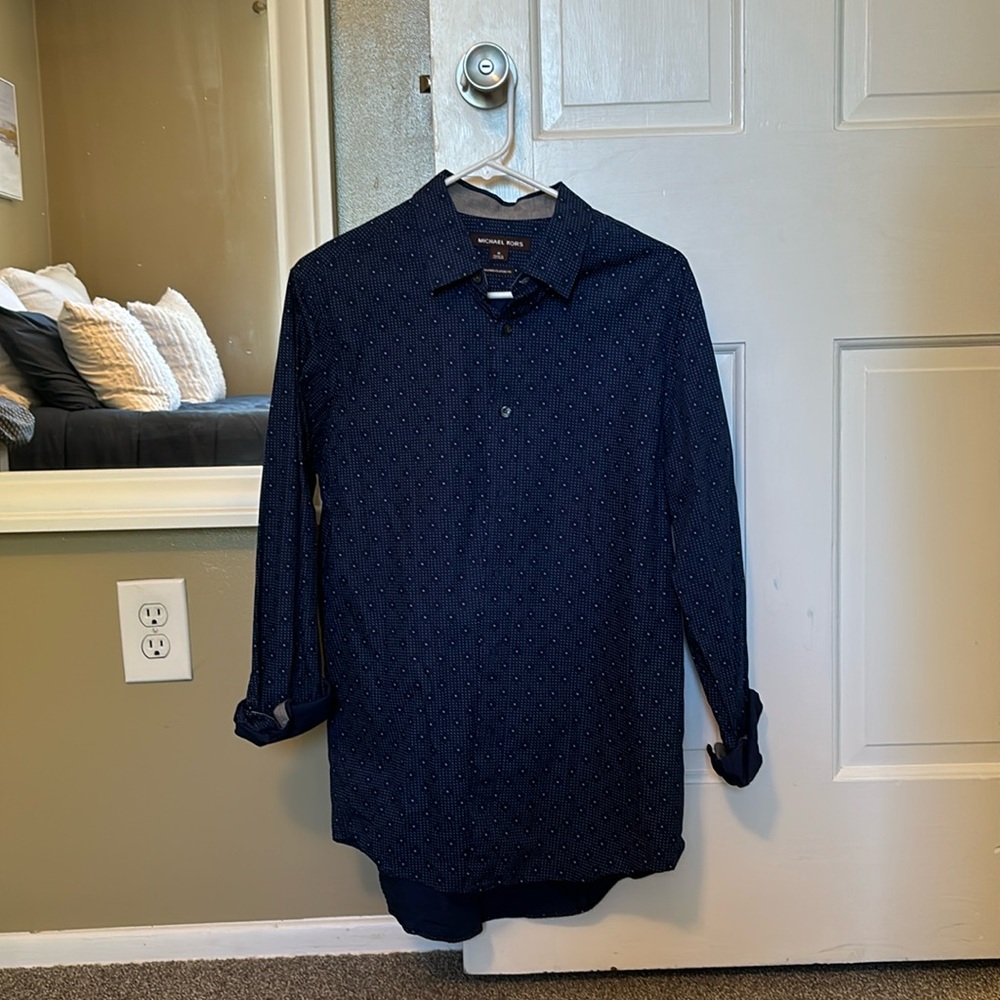 Michael Kors Tailored Classic Fit Collared Shirt Worn Once - Picture 1 of 4